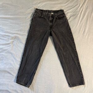 Classic Black Straight Men's Jeans